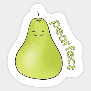 Pearfect Sticker